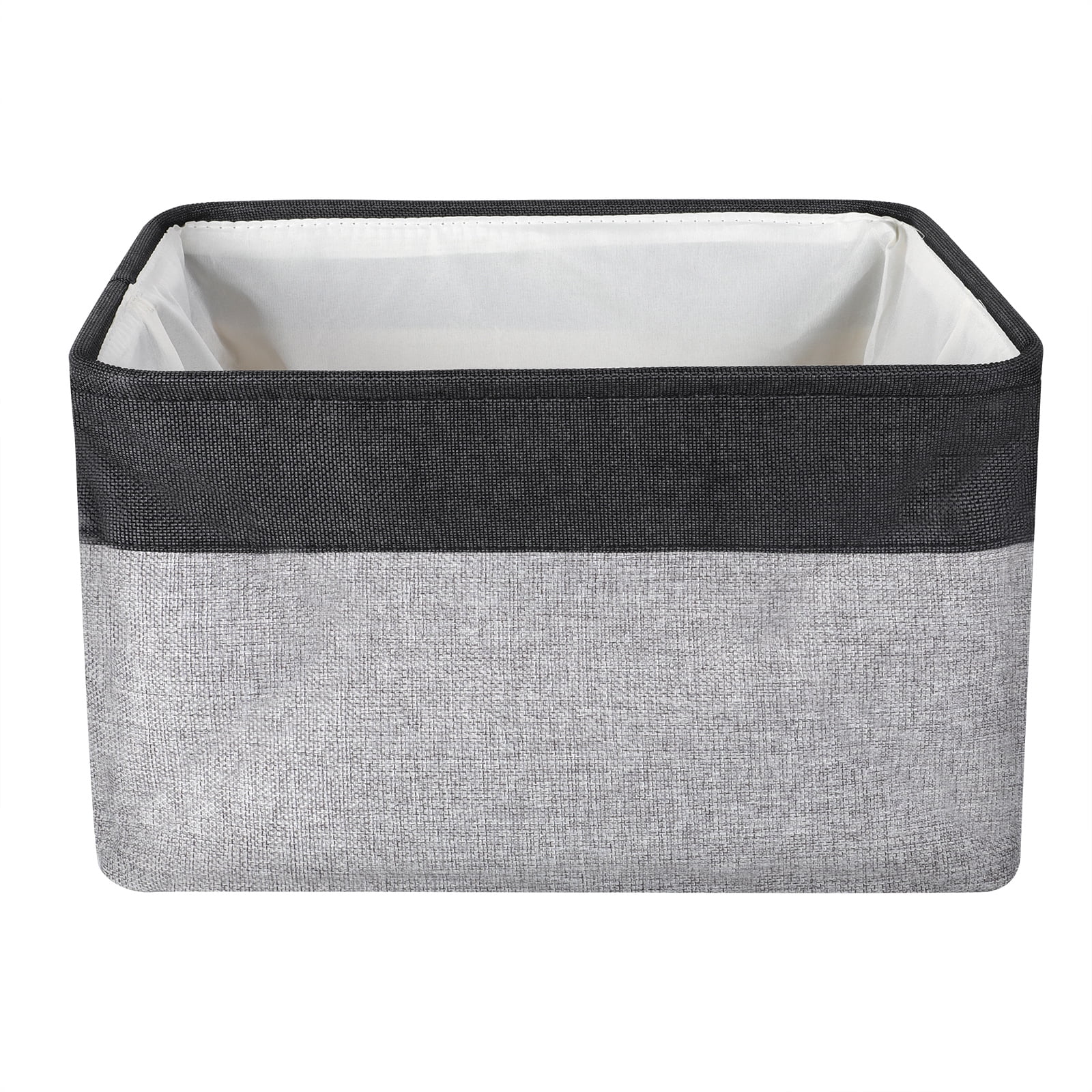 Large Fabric Storage Baskets for Shelves，Decorative Linen Closet Baskets  with Handles for Organizing，Closet Storage Bin with Lid for Clothe,Corduroy