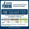 thumbnail image 4 of Honeywell HFD-120QC QuietClean® Oscillating Air Purifier with Permanent Filter, 4 of 6