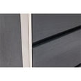 thumbnail image 5 of Modrest Jolene 6-Drawer Self Closing Modern Stainless Steel Dresser in Gray, 5 of 5