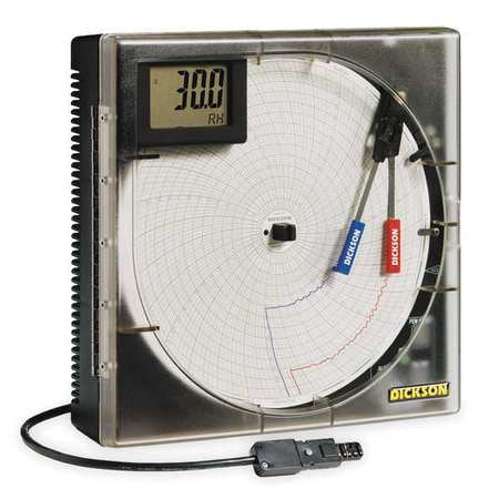 9 temperature and humidity circular chart recorder temp chart recorder