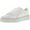 White, variant on Puma Womens Basket Platform Strap Leather Low Top Pull On Fashion Sneakers