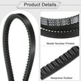 thumbnail image 3 of 2Pack AX55 EPDM V-Belt, Raw Edge Cogged V Belt, 57" Outer Circumference, 3 of 5