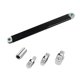 thumbnail image 3 of Barra de extensión para llave de carraca, kit de llaves de impacto universales para espacios reducidos Negro, 3 of 8