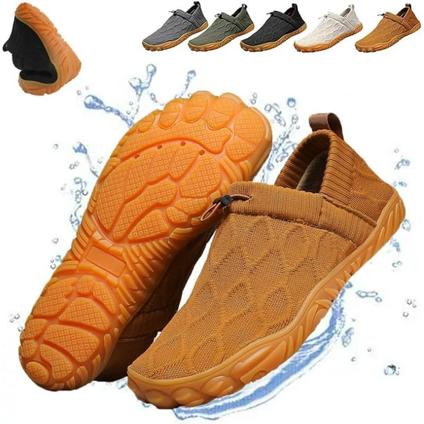 Joyoasis Zapatos de agua, Moda Casual de punto antideslizante Slip-on Zapatos de los hombres descalzos Trail Running Zapatos de senderismo