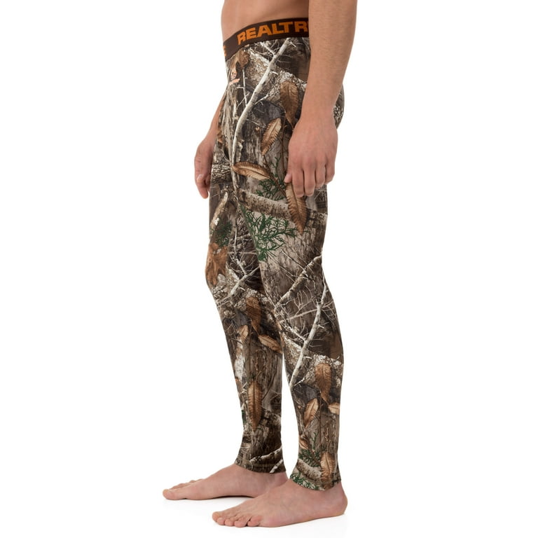 Realtree Men's Heavyweight Fleece Thermal Underwear Bottom