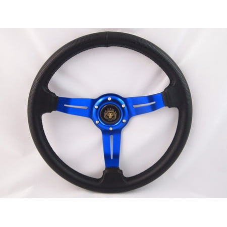 Blue Steering Wheel with Adapter for RZR RZR4 570 800 900