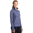 thumbnail image 4 of Sport-Tek Pull-Over Extensible 1/2-Zip pour Femmes - LST850, 4 of 4
