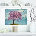 thumbnail image 1 of Blooming Sakura Flowers - Floral Art Canvas Print, 1 of 3