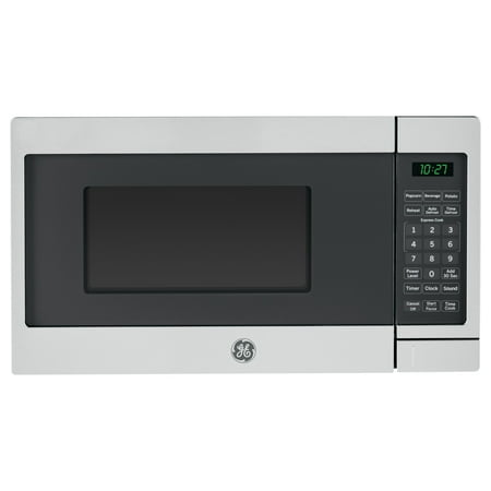 Black Electric Microwave Oven general electric 0 7 cu ft countertop stainless steel microwave oven walmart com