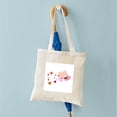thumbnail image 5 of CafePress - Valentine Bumble Bee Tote Bag - Unisex Canvas Tote Bag, Beige, 1-Piece, 5 of 7