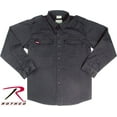 thumbnail image 1 of Rothco Vintage Fatigue Shirts - Black, Large, 1 of 5