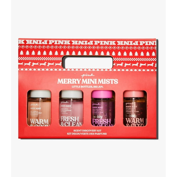 Set de regalo Perfume Victoria's Secret PINK Mini Mist, 4 x 75 ml