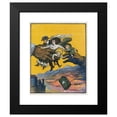 thumbnail image 2 of Frank Arthur Nankivell 12x14 Black Modern Framed Museum Art Print Titled - The Tug of War (1911), 2 of 5