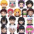 thumbnail image 2 of WM6116 WM6137 WM2344-A Demon Slayer Anime japonés Uzui Tengen Rengoku Kyoujurou Tanjirou mini figuras de juguete de acción ensamblar juguetes Dengxun unisex, 2 of 2