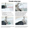 thumbnail image 5 of sewing machine needle threader automatic needle threader sewing needle threader Threader Needle Household Machine Sewing Automatic Needle Changer Wood working Tools needle threader for sewing machine, 5 of 9