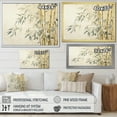 thumbnail image 5 of Designart "Embracing Muted Bamboo VI" Bamboo Picture Framed Canvas Prints, 5 of 5