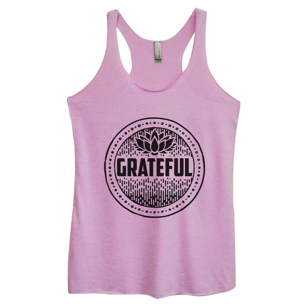 Funny Threadz Women’s Cute Hippie Triblend “Grateful