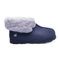 thumbnail image 2 of EUROPEAN SOFTEST Women's Fuzzy Memory Foam Slippers, Indoor Outdoor Faux Fur Booties House Shoes, 2 of 4