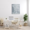 thumbnail image 2 of Stupell Industries Los Angeles Street Outline West Coast Transportation Grid, 30 x 40, Design by Daphne Polselli, 2 of 6