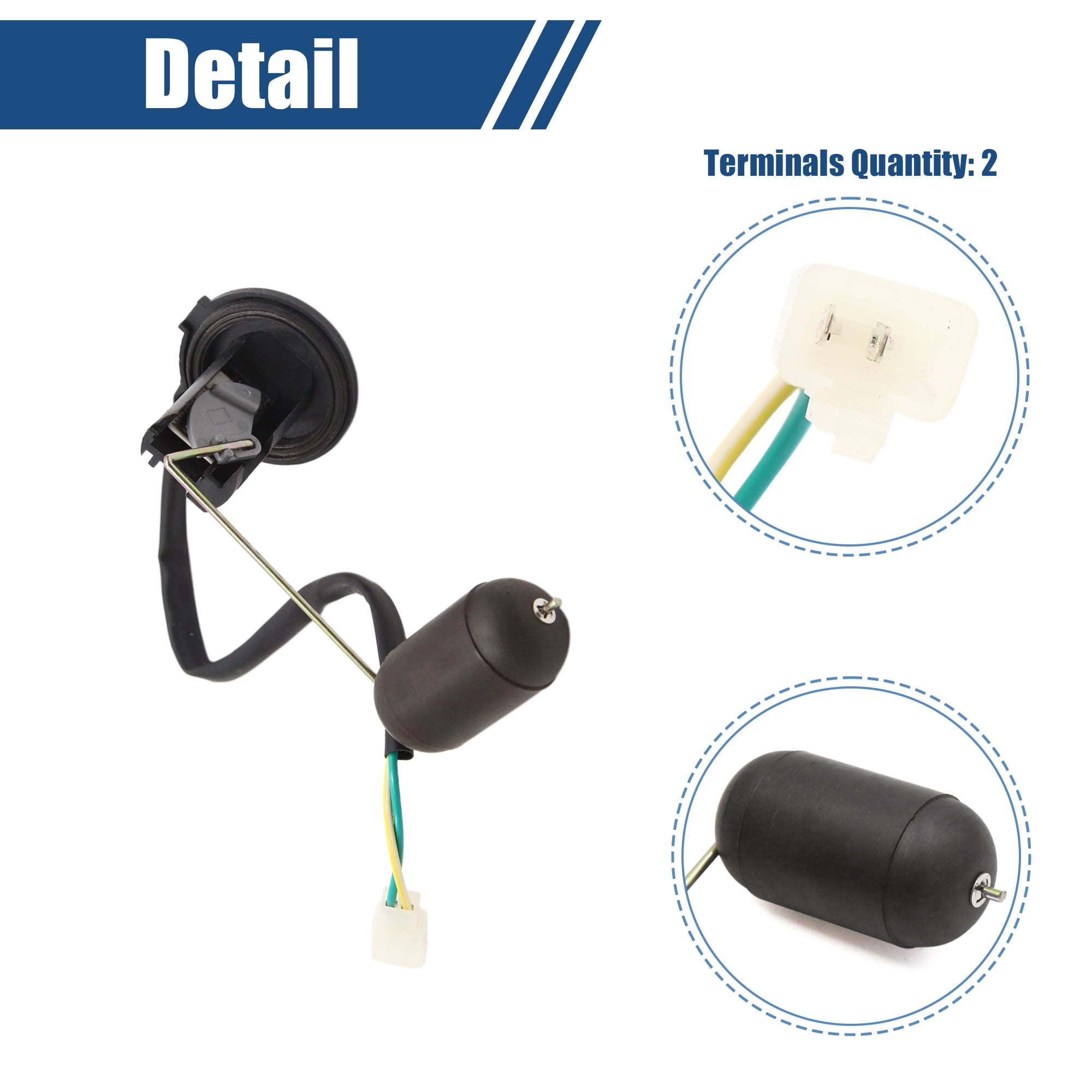 Unique Bargains Motorcycle Fuel Level Gauge Oil Meter Sender Sensor Replacement for Honda