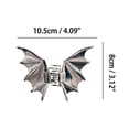 thumbnail image 4 of Halloween Party Cool Bat Lady Metal Hairpin Punk Ball Dress Braiding Small Hair Desig Accessories Shark Clip, 4 of 10