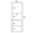 thumbnail image 2 of TUHOME Mila 32" Medicine Cabinet In Black - Material -Engineered Wood, 2 of 8