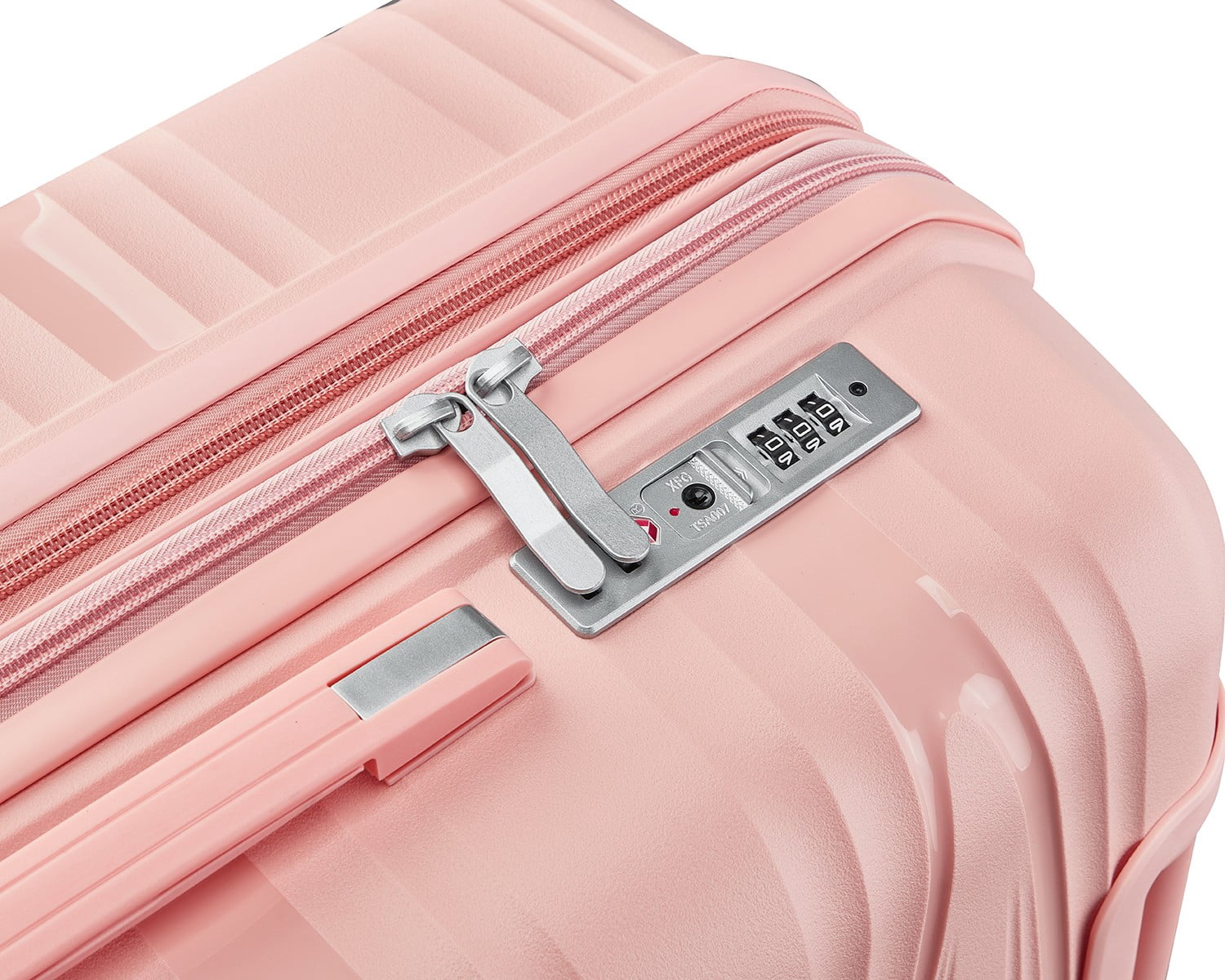 4 Piece Luggage Set Expandable Hardshell Travel Luggage Sets 8 Spinner Wheel Suitcase Wheels TSA Lock Suit Case, PP Lightweight & Durable wheels Upright Suitcase, 14/20/24/28 Inch
