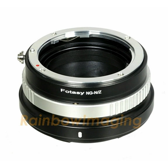 Fotasy Nikon G AF-S F Mount Lens to Nikon Z Mount Mirrorless Camera Adapter, Aperture Control Ring, Compatible with Nikon G AF-S F Mount Lens & Nikon Mirrorless Z5 Z50 Z6 Z7 Z6II Z7II Z fc Z9