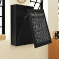 thumbnail image 4 of Gymax Wall Mounted Table Fold Out Convertible Desk with A Blackboard/Chalkboard Black, 4 of 10