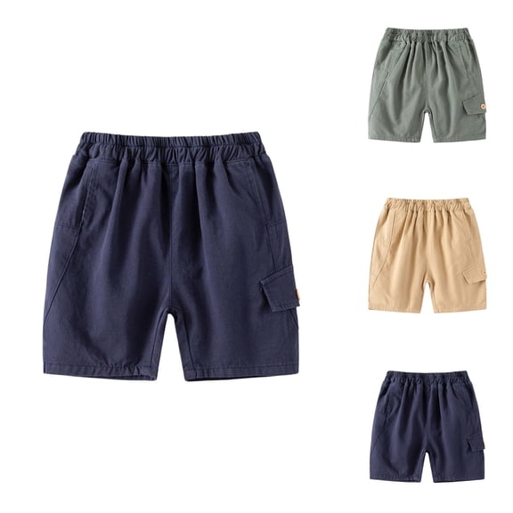 Shorts for Boys Summer Outfits Toddler Girls Boys Kids Sport Solid Casual Shorts Fashion Beach Cargo Pants Shorts