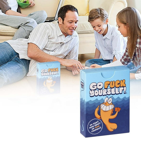 Go F* Yourselves ! The Adult Go Fish Game You've Always Wanted Adult Card Games Hilarious Card Game Board Game for Kids 4 And up Can You Name 5 Game And Couple Game Cantankerous Cats Game Game Holder