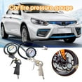 thumbnail image 6 of KRONDO Tire Inflator with Pressure Gauge,0-220PSI Digital Tire Pressure Gauge with 14 Hose and Chuck,Perfect for Any Car, Truck, Motorcycle, RV, 6 of 9