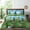 Peafowl, variant on Pictorial Bedding Duvet Cover Set, King Size - Peacock