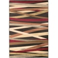 thumbnail image 2 of Mark&Day Area Rugs, 7x9 Biberbach Modern Burgundy Area Rug, Black Red Carpet for Living Room, Bedroom or Kitchen (6'7" x 9'6"), 2 of 6