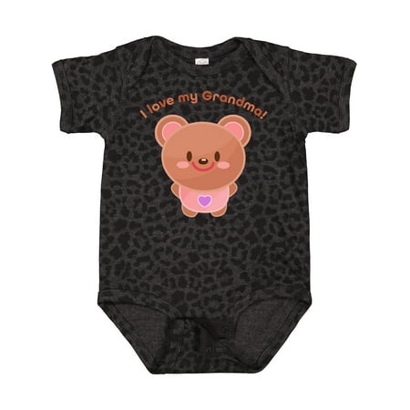 

Inktastic I Love My Grandma- Cute Baby Bear Gift Baby Boy or Baby Girl Bodysuit