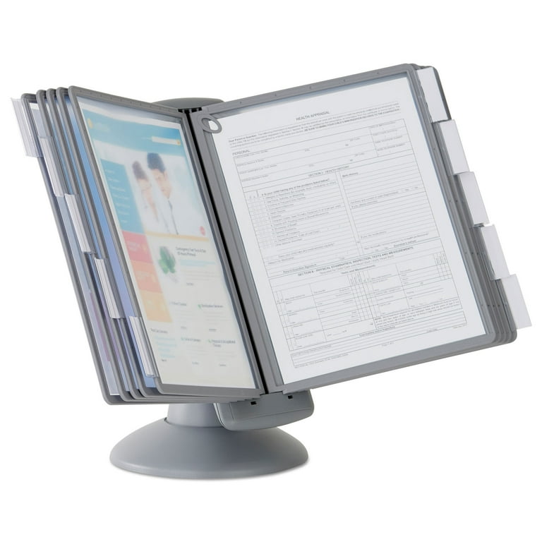 SHERPA Motion Desk Reference System, 10 Panels, Gray Borders SHERPA Motion Desk Reference System, 10 Panels, Gray Borders