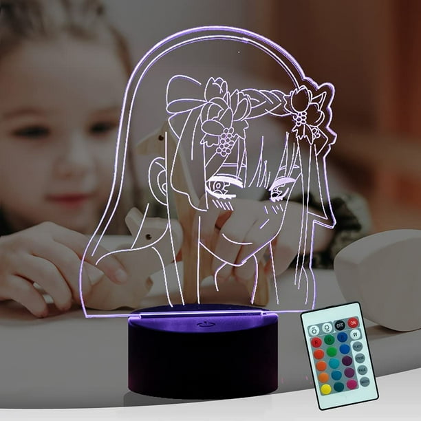 Zero two on sale 3d lamp