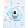 thumbnail image 2 of Blurams Cámara de seguridad para interiores, cámara doméstica 2K con aplicación para teléfono, azul, 2 of 5