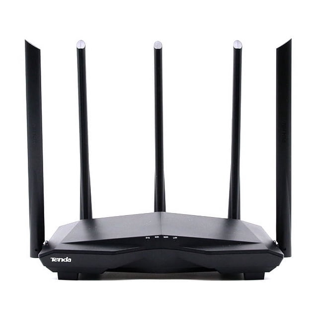 Versión en inglés AC7 enrutador doméstico de telecomunicaciones WIFI inalámbrico de doble frecuencia de 1200 m