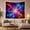 Supernova Burst, variant on Cosmic Fireworks in Deep Space with Nebula Wisps, Dramatic Celestial for Astronomy Fans, Vibrant Night Sky Wall Art, Christmas Gift Tapestry Wall Hanging for Bedroom and Dorm Room