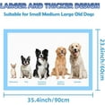 thumbnail image 2 of Dog Pee Pads Extra Large ,XL Thicken 6 Layers Puppy Pads, Ultra Absorbent Pee Pads Training Pads, Leak-Proof Quick-Dry Pet Pads Disposable Potty Pads for Dogs Puppy Pads, 2 of 7