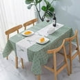 thumbnail image 1 of Waterproof PVC Table Cloth Oil-Proof Tablecloth Dining Kitchen Table Cover Protector Sheet, 1 of 5