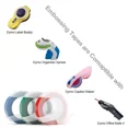 thumbnail image 4 of 10K 3D Tapes White On Black 9Mm For Dymo Organizer Xpress Embossing Label Maker, 4 of 5