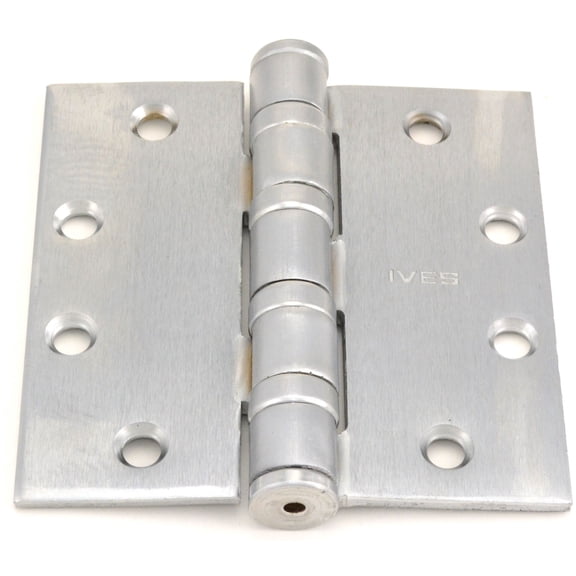 Ives 5Bb1hw4152 Commercial Series 4-1/2" X 4-1/2" Ball Bearing Square Corner Mortise Hinge