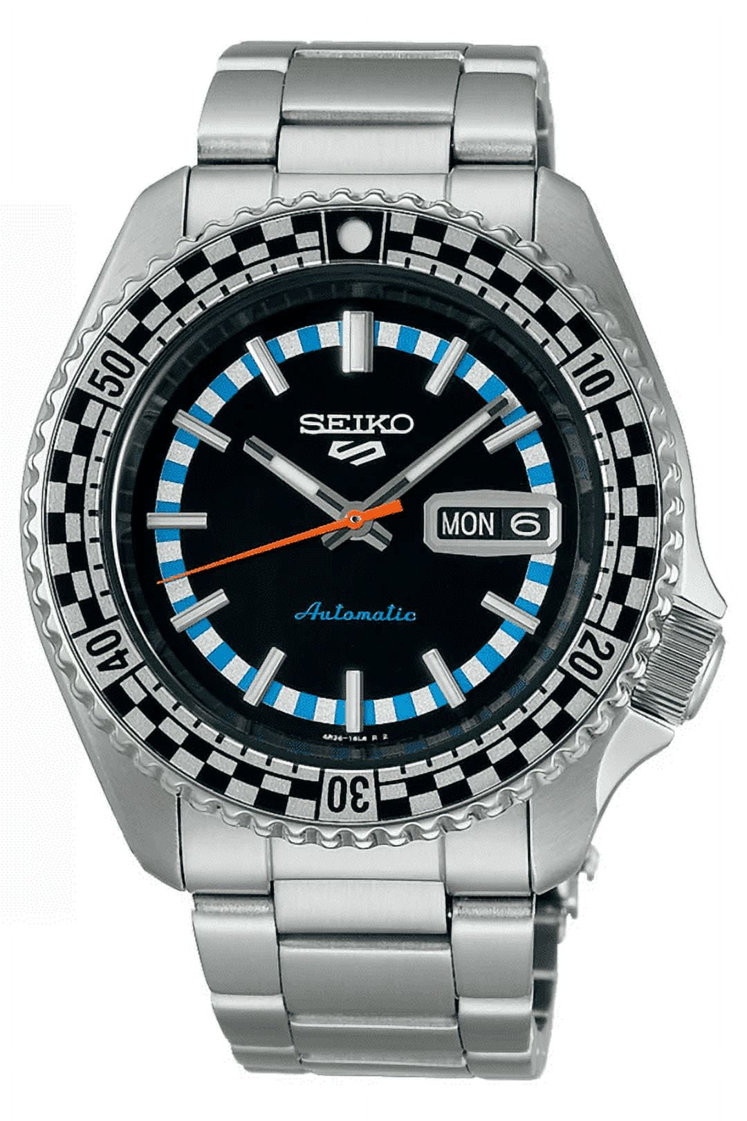Seiko 5 Sports Men's Watch, Automatic, Orange Dial, SRPD59K1