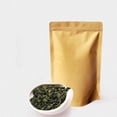 thumbnail image 4 of Xingzhi 10pcs Resealable Solid Color Kraft Paper Foil Bag Stand Up Heat Seal Food Grade Pouch 10pcs 9x14cm, 4 of 6