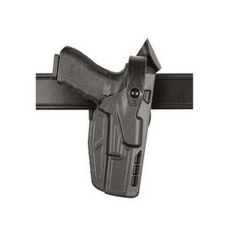 SAFARILAND 7TS ALS Level III Retention Mid-Ride Duty Holster Belt Size: 2.25  Finish: STX Plain Gun Fit: Glock 19 (4  (Best Retention Holster For Glock 19)