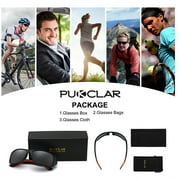 PUKCLAR Polarized Sports Sunglasses for Men And Women