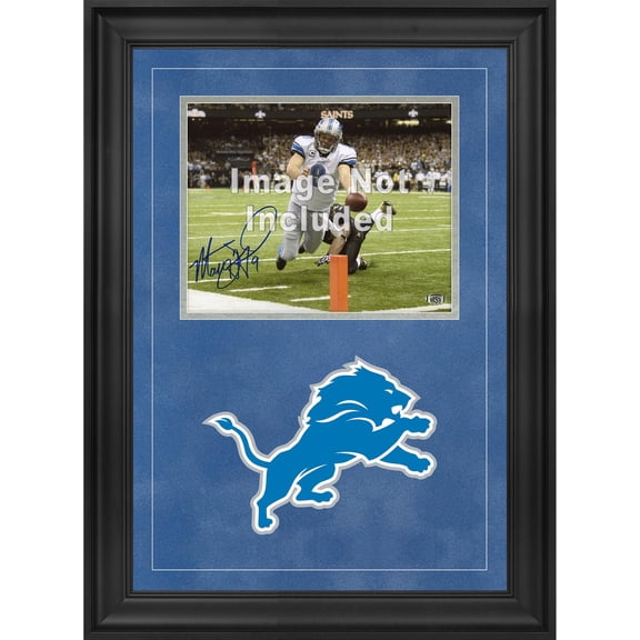 Detroit Lions Deluxe 8" x 10" Horizontal Photograph Frame with Team Logo