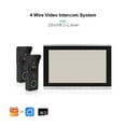 thumbnail image 1 of Metal Doorbell Video Intercom System For Home Tuya Smart Video Doorhpone Camera 160° 4-Wired 1080P Touch Monitor ,Smart Detection, 1 of 4